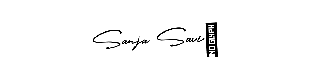 Best and Professional Signature Style for Sanja Savić. AmerikaSignatureDemo-Regular Best Signature Style Collection. Sanja Savić signature style 3 images and pictures png