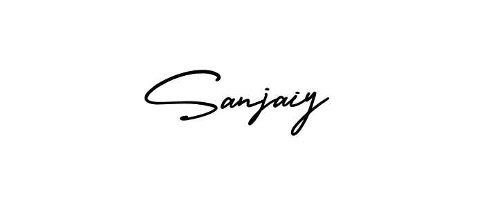 Best and Professional Signature Style for Sanjaiy. AmerikaSignatureDemo-Regular Best Signature Style Collection. Sanjaiy signature style 3 images and pictures png