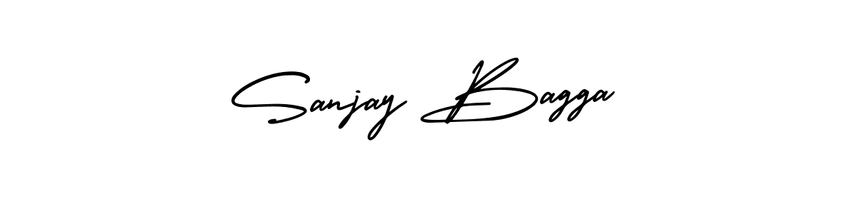 Similarly AmerikaSignatureDemo-Regular is the best handwritten signature design. Signature creator online .You can use it as an online autograph creator for name Sanjay Bagga. Sanjay Bagga signature style 3 images and pictures png