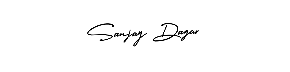 Sanjay Dagar stylish signature style. Best Handwritten Sign (AmerikaSignatureDemo-Regular) for my name. Handwritten Signature Collection Ideas for my name Sanjay Dagar. Sanjay Dagar signature style 3 images and pictures png