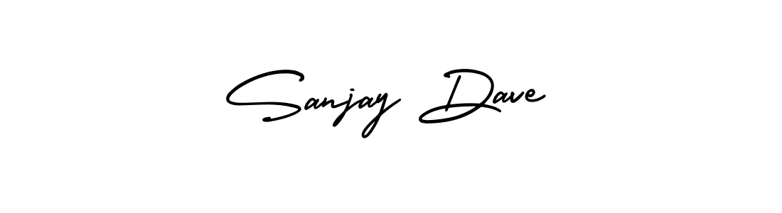 The best way (AmerikaSignatureDemo-Regular) to make a short signature is to pick only two or three words in your name. The name Sanjay Dave include a total of six letters. For converting this name. Sanjay Dave signature style 3 images and pictures png