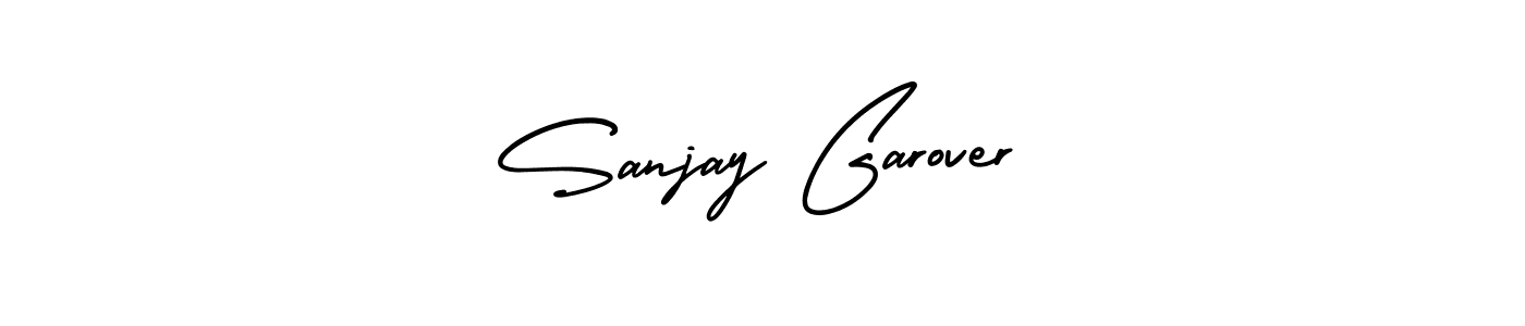 Design your own signature with our free online signature maker. With this signature software, you can create a handwritten (AmerikaSignatureDemo-Regular) signature for name Sanjay Garover. Sanjay Garover signature style 3 images and pictures png
