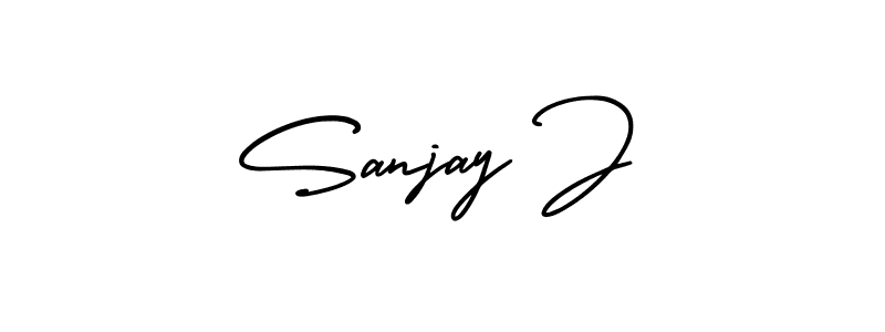 Once you've used our free online signature maker to create your best signature AmerikaSignatureDemo-Regular style, it's time to enjoy all of the benefits that Sanjay J name signing documents. Sanjay J signature style 3 images and pictures png