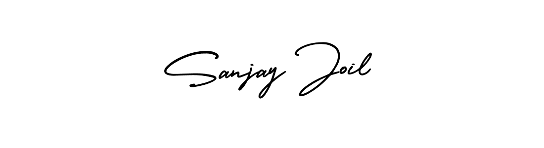 How to Draw Sanjay Joil signature style? AmerikaSignatureDemo-Regular is a latest design signature styles for name Sanjay Joil. Sanjay Joil signature style 3 images and pictures png
