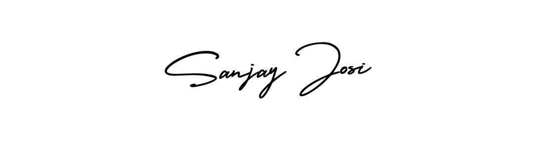 Best and Professional Signature Style for Sanjay Josi. AmerikaSignatureDemo-Regular Best Signature Style Collection. Sanjay Josi signature style 3 images and pictures png