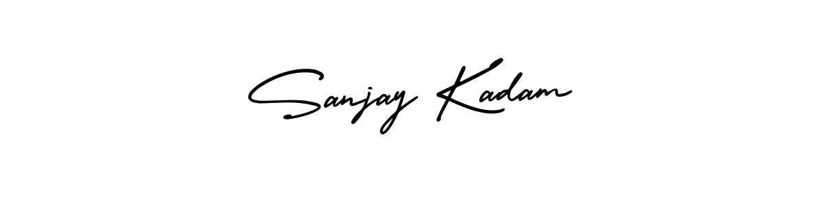 Make a beautiful signature design for name Sanjay Kadam. With this signature (AmerikaSignatureDemo-Regular) style, you can create a handwritten signature for free. Sanjay Kadam signature style 3 images and pictures png