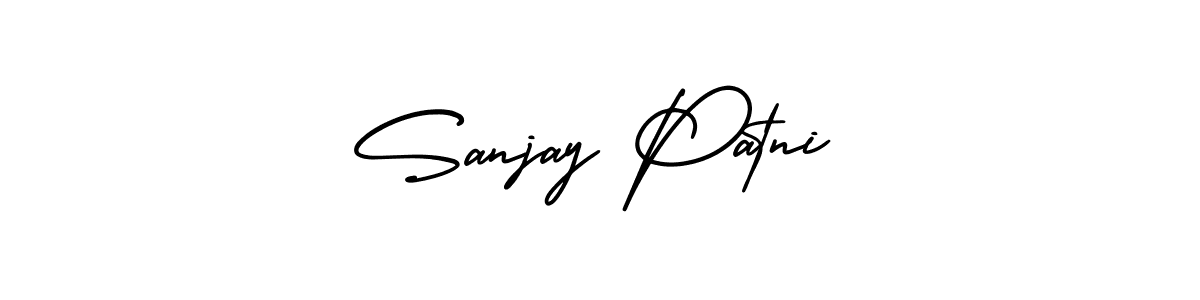 AmerikaSignatureDemo-Regular is a professional signature style that is perfect for those who want to add a touch of class to their signature. It is also a great choice for those who want to make their signature more unique. Get Sanjay Patni name to fancy signature for free. Sanjay Patni signature style 3 images and pictures png