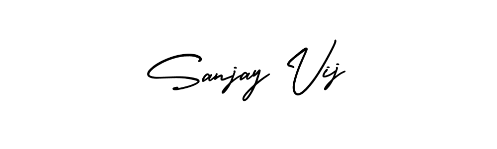 Check out images of Autograph of Sanjay Vij name. Actor Sanjay Vij Signature Style. AmerikaSignatureDemo-Regular is a professional sign style online. Sanjay Vij signature style 3 images and pictures png