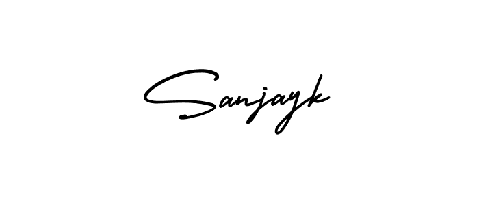 Best and Professional Signature Style for Sanjayk. AmerikaSignatureDemo-Regular Best Signature Style Collection. Sanjayk signature style 3 images and pictures png