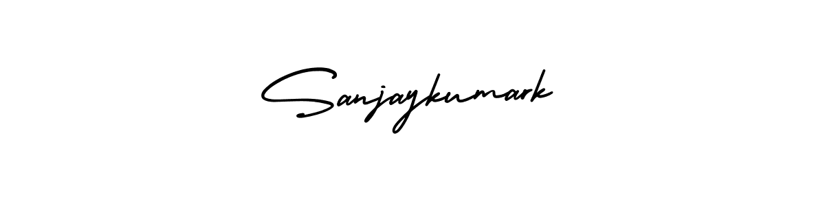 Make a beautiful signature design for name Sanjaykumark. With this signature (AmerikaSignatureDemo-Regular) style, you can create a handwritten signature for free. Sanjaykumark signature style 3 images and pictures png