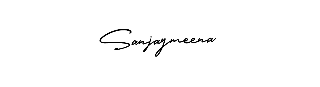 Similarly AmerikaSignatureDemo-Regular is the best handwritten signature design. Signature creator online .You can use it as an online autograph creator for name Sanjaymeena. Sanjaymeena signature style 3 images and pictures png