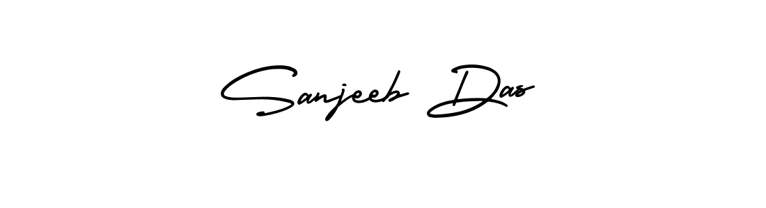It looks lik you need a new signature style for name Sanjeeb Das. Design unique handwritten (AmerikaSignatureDemo-Regular) signature with our free signature maker in just a few clicks. Sanjeeb Das signature style 3 images and pictures png