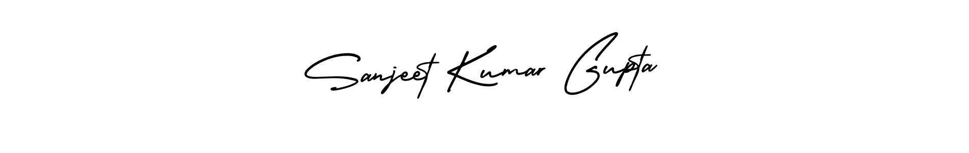 How to Draw Sanjeet Kumar Gupta signature style? AmerikaSignatureDemo-Regular is a latest design signature styles for name Sanjeet Kumar Gupta. Sanjeet Kumar Gupta signature style 3 images and pictures png