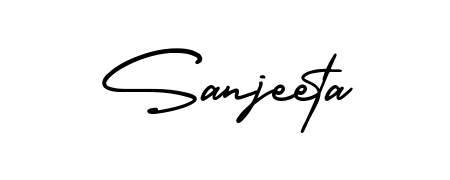 A classic penmanship look for Sanjeeta. The AmerikaSignatureDemo-Regular font brings timeless elegance and confidence to every signed document. Sanjeeta signature style 3 images and pictures png