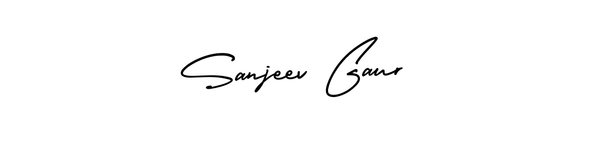 Check out images of Autograph of Sanjeev Gaur name. Actor Sanjeev Gaur Signature Style. AmerikaSignatureDemo-Regular is a professional sign style online. Sanjeev Gaur signature style 3 images and pictures png