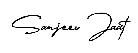 Explore multiple handwriting variations for Sanjeev Jaat including this stunning AmerikaSignatureDemo-Regular design. Free to use across all platforms. Sanjeev Jaat signature style 3 images and pictures png