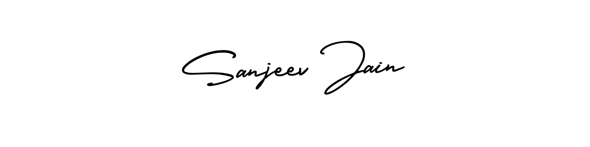 Best and Professional Signature Style for Sanjeev Jain. AmerikaSignatureDemo-Regular Best Signature Style Collection. Sanjeev Jain signature style 3 images and pictures png