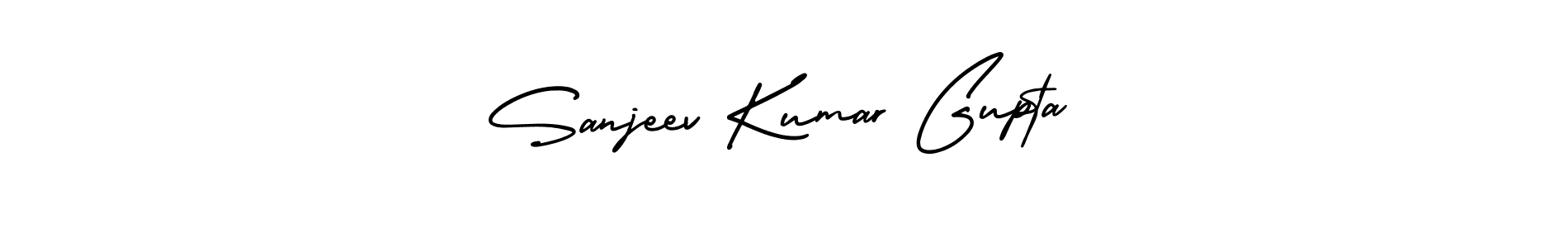 Create a beautiful signature design for name Sanjeev Kumar Gupta. With this signature (AmerikaSignatureDemo-Regular) fonts, you can make a handwritten signature for free. Sanjeev Kumar Gupta signature style 3 images and pictures png