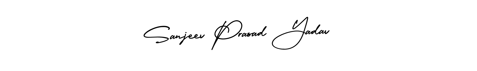 Also we have Sanjeev Prasad Yadav name is the best signature style. Create professional handwritten signature collection using AmerikaSignatureDemo-Regular autograph style. Sanjeev Prasad Yadav signature style 3 images and pictures png