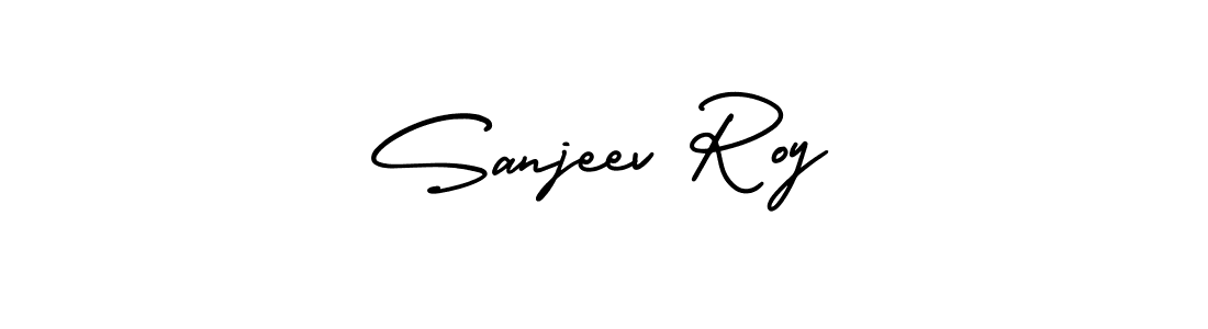 How to make Sanjeev Roy signature? AmerikaSignatureDemo-Regular is a professional autograph style. Create handwritten signature for Sanjeev Roy name. Sanjeev Roy signature style 3 images and pictures png
