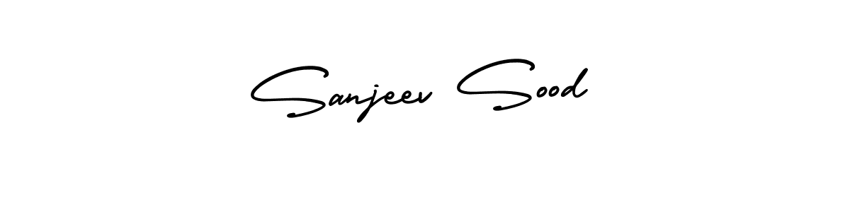 AmerikaSignatureDemo-Regular is a professional signature style that is perfect for those who want to add a touch of class to their signature. It is also a great choice for those who want to make their signature more unique. Get Sanjeev Sood name to fancy signature for free. Sanjeev Sood signature style 3 images and pictures png