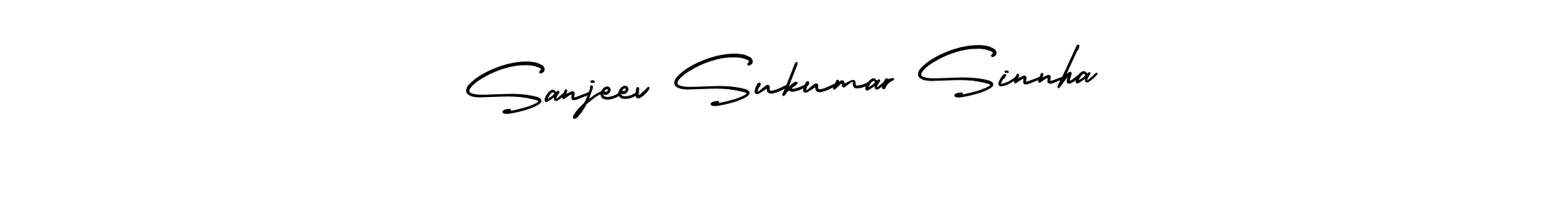 Also You can easily find your signature by using the search form. We will create Sanjeev Sukumar Sinnha name handwritten signature images for you free of cost using AmerikaSignatureDemo-Regular sign style. Sanjeev Sukumar Sinnha signature style 3 images and pictures png