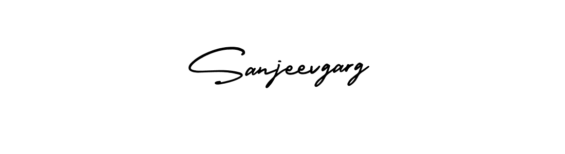 This is the best signature style for the Sanjeevgarg name. Also you like these signature font (AmerikaSignatureDemo-Regular). Mix name signature. Sanjeevgarg signature style 3 images and pictures png