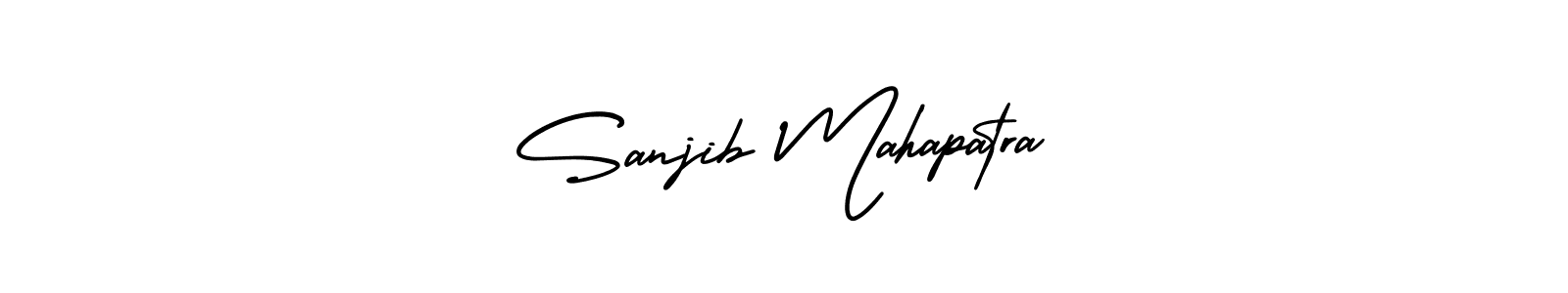 How to Draw Sanjib Mahapatra signature style? AmerikaSignatureDemo-Regular is a latest design signature styles for name Sanjib Mahapatra. Sanjib Mahapatra signature style 3 images and pictures png