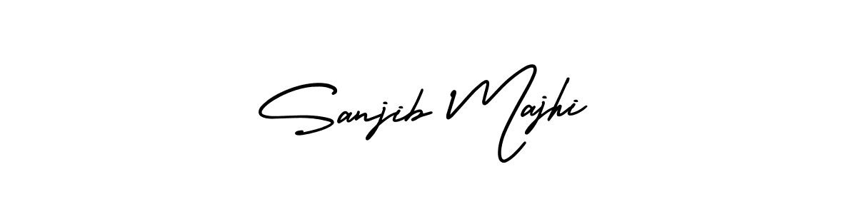 It looks lik you need a new signature style for name Sanjib Majhi. Design unique handwritten (AmerikaSignatureDemo-Regular) signature with our free signature maker in just a few clicks. Sanjib Majhi signature style 3 images and pictures png