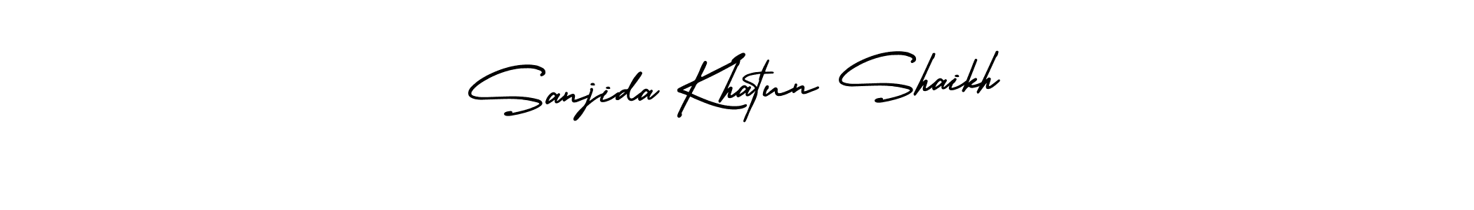 Similarly AmerikaSignatureDemo-Regular is the best handwritten signature design. Signature creator online .You can use it as an online autograph creator for name Sanjida Khatun Shaikh. Sanjida Khatun Shaikh signature style 3 images and pictures png