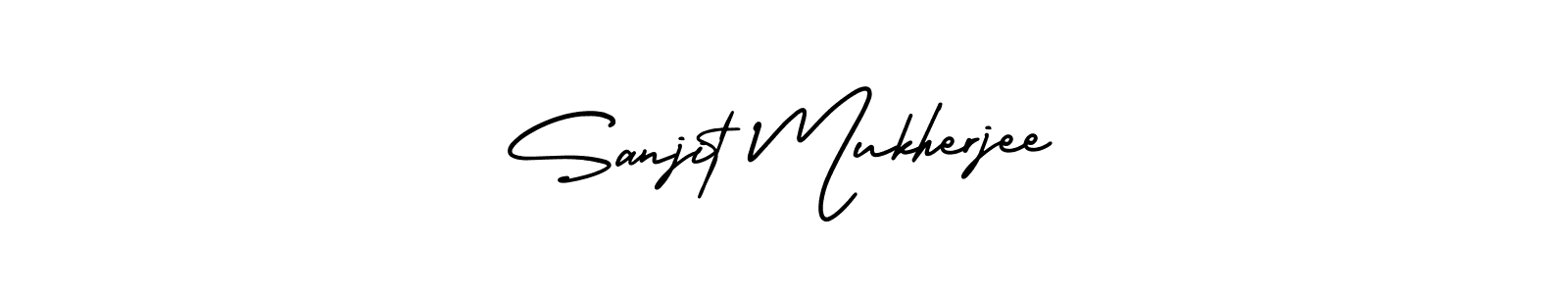 Similarly AmerikaSignatureDemo-Regular is the best handwritten signature design. Signature creator online .You can use it as an online autograph creator for name Sanjit Mukherjee. Sanjit Mukherjee signature style 3 images and pictures png