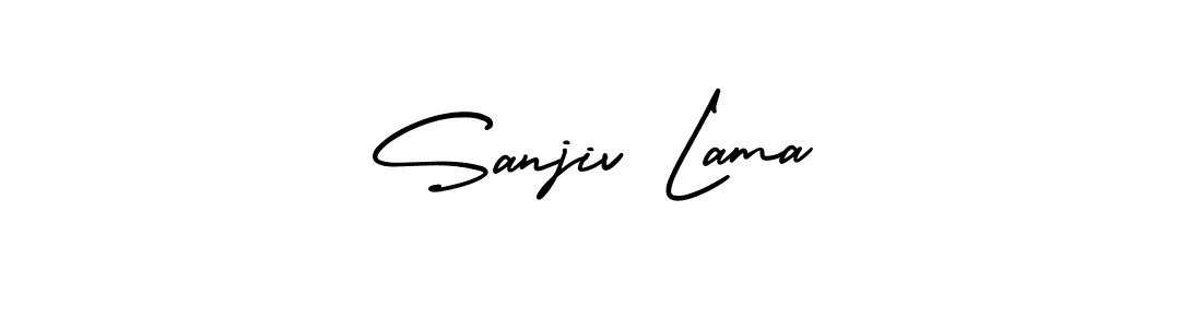 Check out images of Autograph of Sanjiv Lama name. Actor Sanjiv Lama Signature Style. AmerikaSignatureDemo-Regular is a professional sign style online. Sanjiv Lama signature style 3 images and pictures png