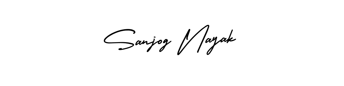 It looks lik you need a new signature style for name Sanjog Nayak. Design unique handwritten (AmerikaSignatureDemo-Regular) signature with our free signature maker in just a few clicks. Sanjog Nayak signature style 3 images and pictures png