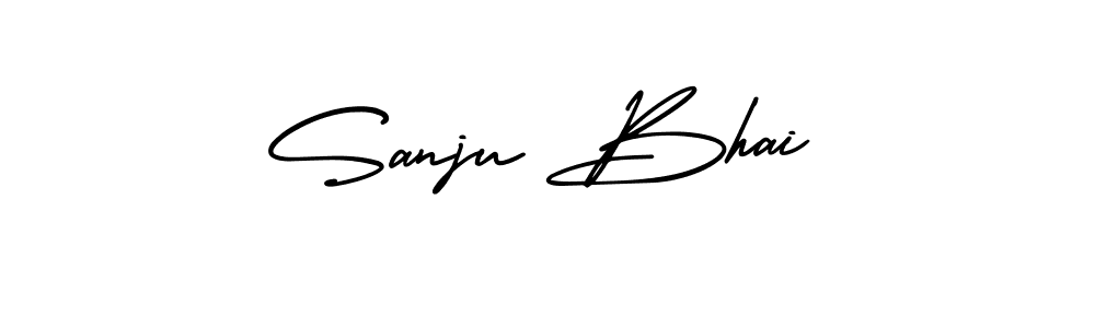 Check out images of Autograph of Sanju Bhai name. Actor Sanju Bhai Signature Style. AmerikaSignatureDemo-Regular is a professional sign style online. Sanju Bhai signature style 3 images and pictures png