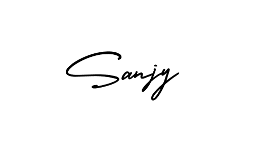 Here are the top 10 professional signature styles for the name Sanjy. These are the best autograph styles you can use for your name. Sanjy signature style 3 images and pictures png