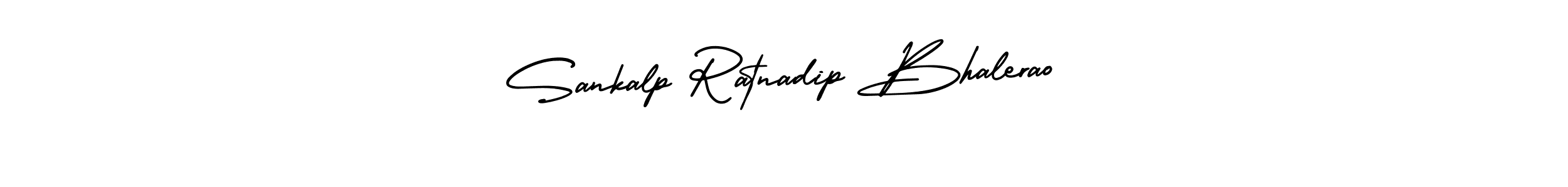 Make a beautiful signature design for name Sankalp Ratnadip Bhalerao. With this signature (AmerikaSignatureDemo-Regular) style, you can create a handwritten signature for free. Sankalp Ratnadip Bhalerao signature style 3 images and pictures png