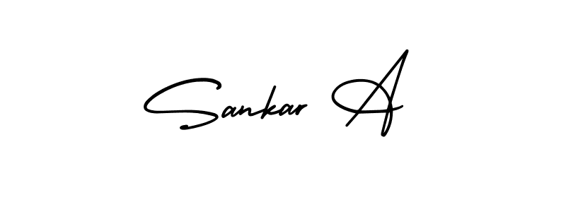 AmerikaSignatureDemo-Regular is a professional signature style that is perfect for those who want to add a touch of class to their signature. It is also a great choice for those who want to make their signature more unique. Get Sankar A name to fancy signature for free. Sankar A signature style 3 images and pictures png