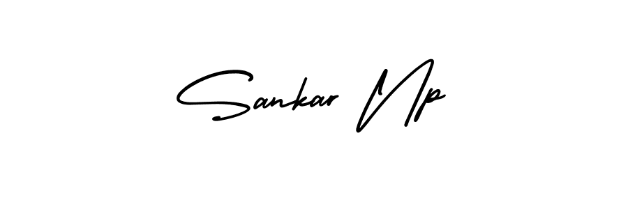 if you are searching for the best signature style for your name Sankar Np. so please give up your signature search. here we have designed multiple signature styles  using AmerikaSignatureDemo-Regular. Sankar Np signature style 3 images and pictures png