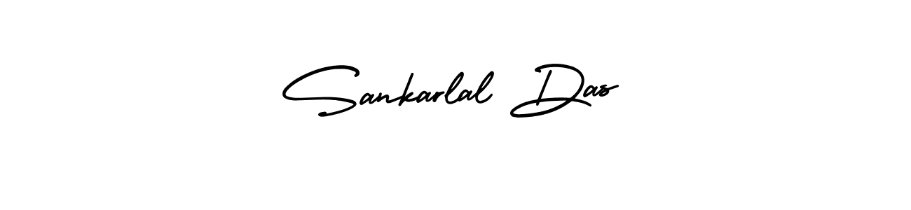 Sankarlal Das stylish signature style. Best Handwritten Sign (AmerikaSignatureDemo-Regular) for my name. Handwritten Signature Collection Ideas for my name Sankarlal Das. Sankarlal Das signature style 3 images and pictures png