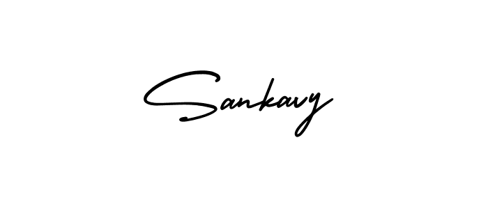 Make a beautiful signature design for name Sankavy. With this signature (AmerikaSignatureDemo-Regular) style, you can create a handwritten signature for free. Sankavy signature style 3 images and pictures png