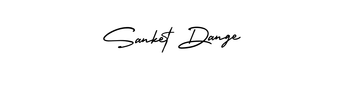 This is the best signature style for the Sanket Dange name. Also you like these signature font (AmerikaSignatureDemo-Regular). Mix name signature. Sanket Dange signature style 3 images and pictures png