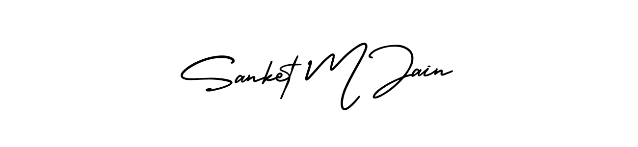See photos of Sanket M Jain official signature by Spectra . Check more albums & portfolios. Read reviews & check more about AmerikaSignatureDemo-Regular font. Sanket M Jain signature style 3 images and pictures png
