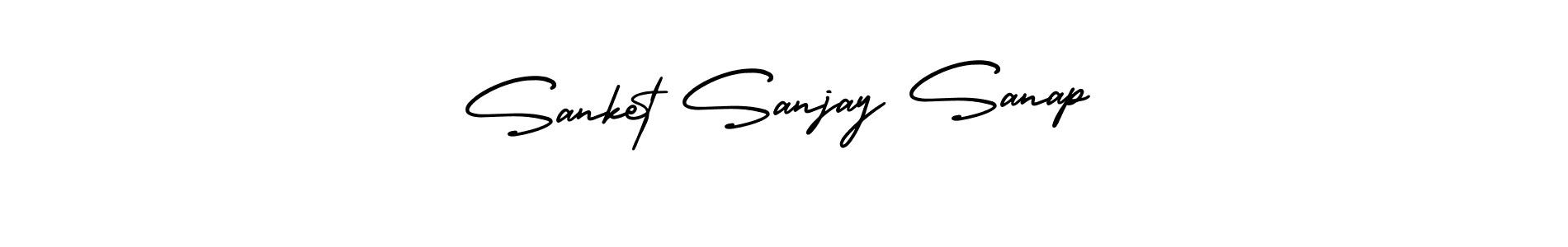 Also we have Sanket Sanjay Sanap name is the best signature style. Create professional handwritten signature collection using AmerikaSignatureDemo-Regular autograph style. Sanket Sanjay Sanap signature style 3 images and pictures png