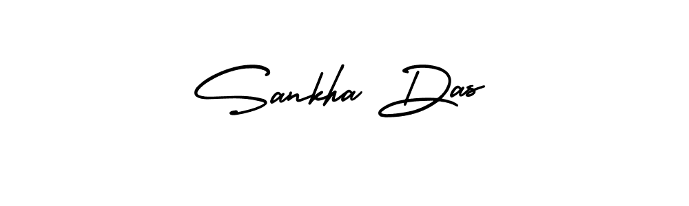 It looks lik you need a new signature style for name Sankha Das. Design unique handwritten (AmerikaSignatureDemo-Regular) signature with our free signature maker in just a few clicks. Sankha Das signature style 3 images and pictures png