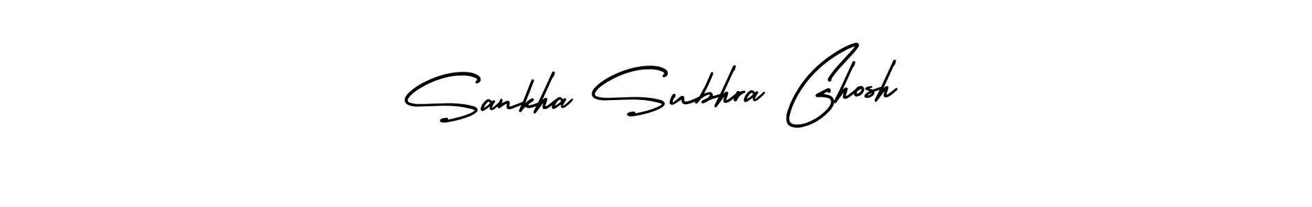 Design your own signature with our free online signature maker. With this signature software, you can create a handwritten (AmerikaSignatureDemo-Regular) signature for name Sankha Subhra Ghosh. Sankha Subhra Ghosh signature style 3 images and pictures png