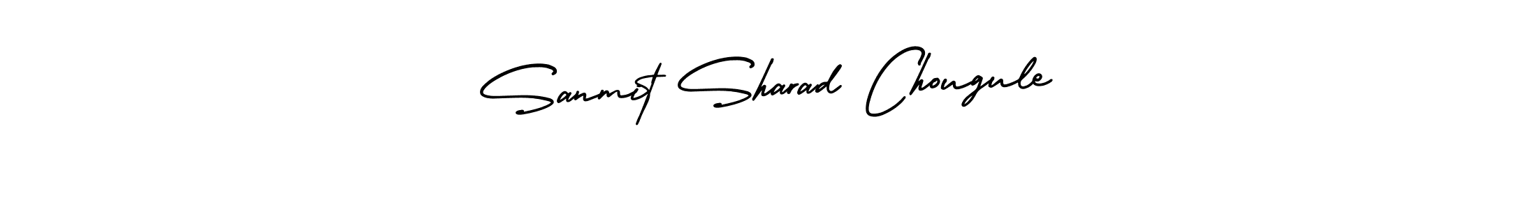 Similarly AmerikaSignatureDemo-Regular is the best handwritten signature design. Signature creator online .You can use it as an online autograph creator for name Sanmit Sharad Chougule. Sanmit Sharad Chougule signature style 3 images and pictures png