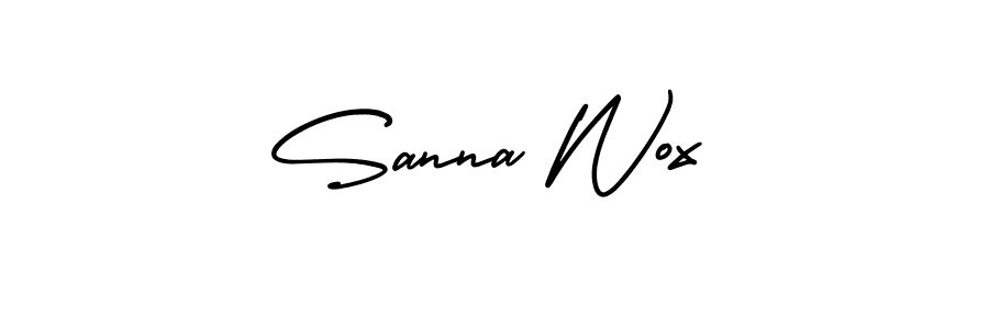 See photos of Sanna Wox official signature by Spectra . Check more albums & portfolios. Read reviews & check more about AmerikaSignatureDemo-Regular font. Sanna Wox signature style 3 images and pictures png