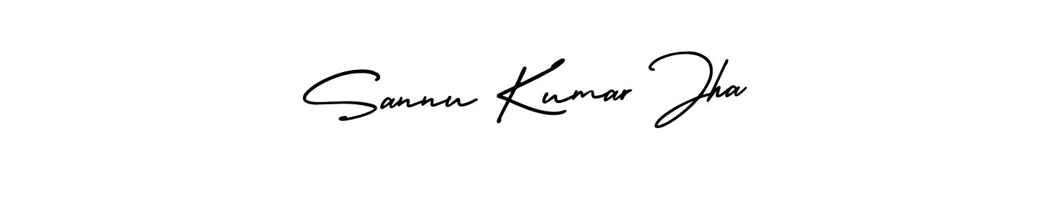 Also You can easily find your signature by using the search form. We will create Sannu Kumar Jha name handwritten signature images for you free of cost using AmerikaSignatureDemo-Regular sign style. Sannu Kumar Jha signature style 3 images and pictures png