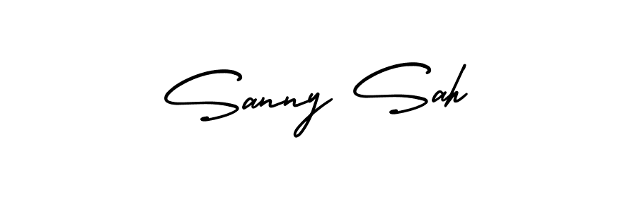 Make a beautiful signature design for name Sanny Sah. Use this online signature maker to create a handwritten signature for free. Sanny Sah signature style 3 images and pictures png