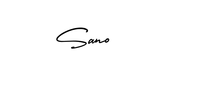 Check out images of Autograph of Sano    name. Actor Sano    Signature Style. AmerikaSignatureDemo-Regular is a professional sign style online. Sano    signature style 3 images and pictures png